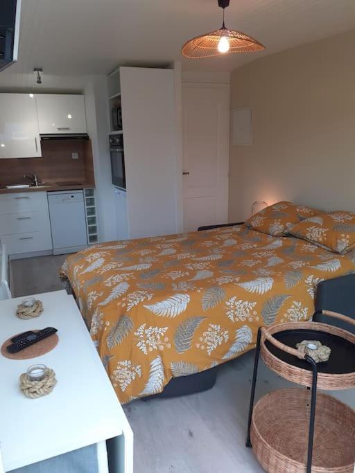 Studio Canape Convertible 2 Pers Avec Jardin Et Parking Clos Merlimont-Plage Eksteriør billede